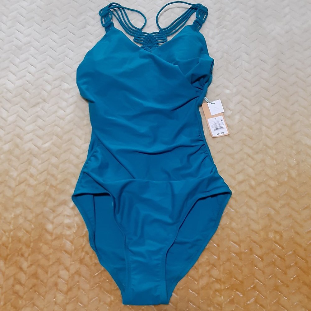 Women's Kona Sol One Piece Swimsuit Size Small Retail-$34.99.